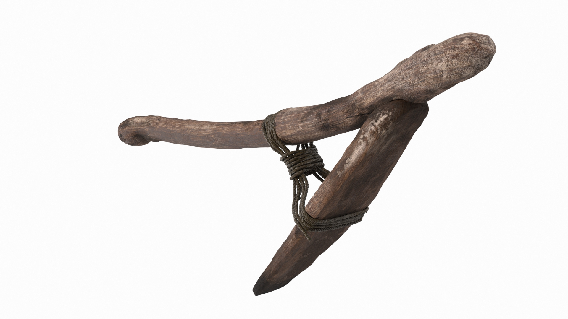 3D Ancient Egyptian Wooden Plow - TurboSquid 1730027