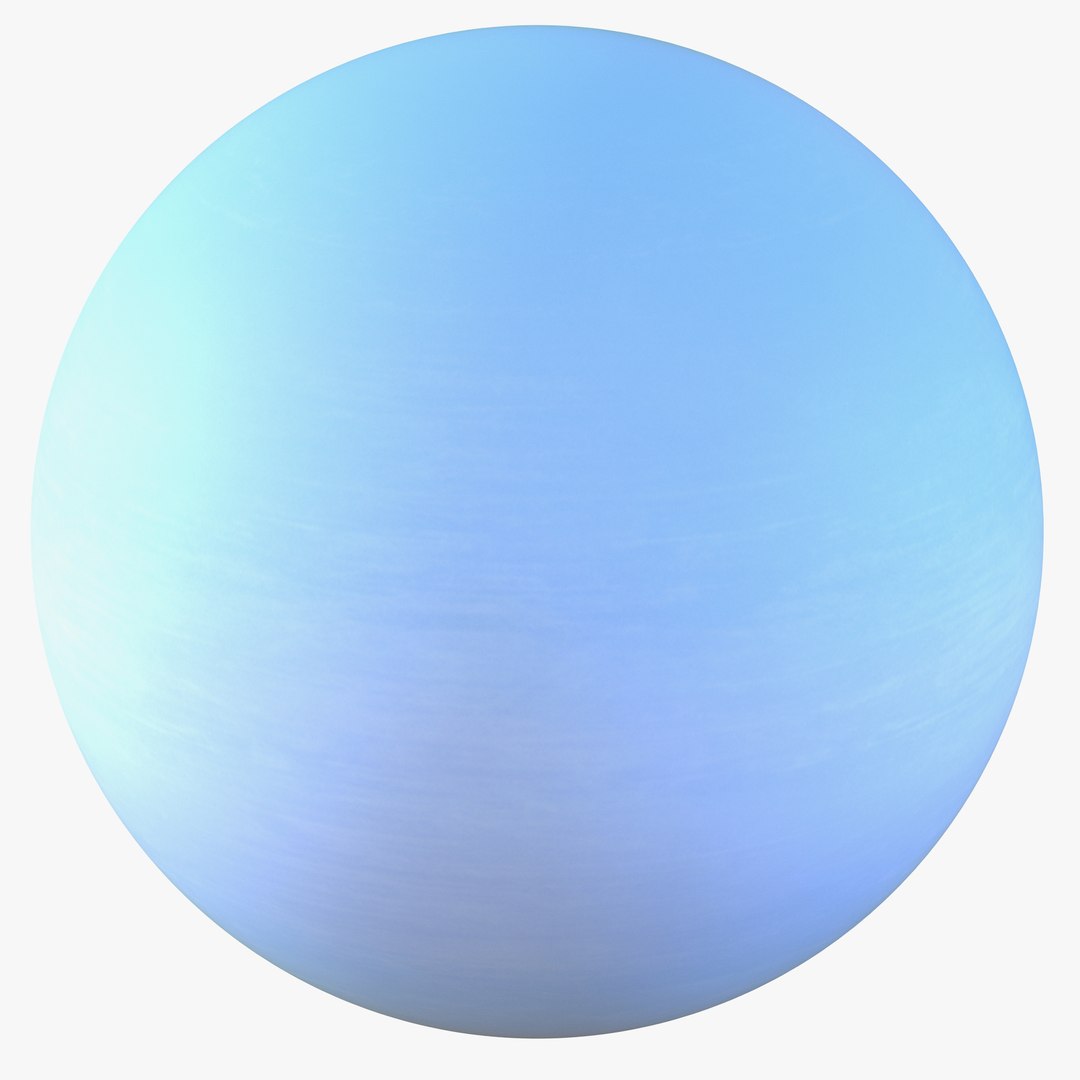 Uranus Planet 3D Model 3D model preview