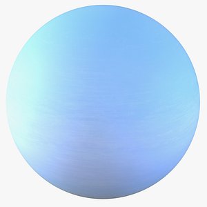 Uranus Planet 3D Model