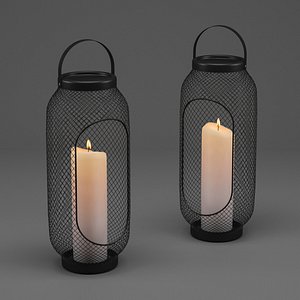 ikea toppig lantern block 3D model