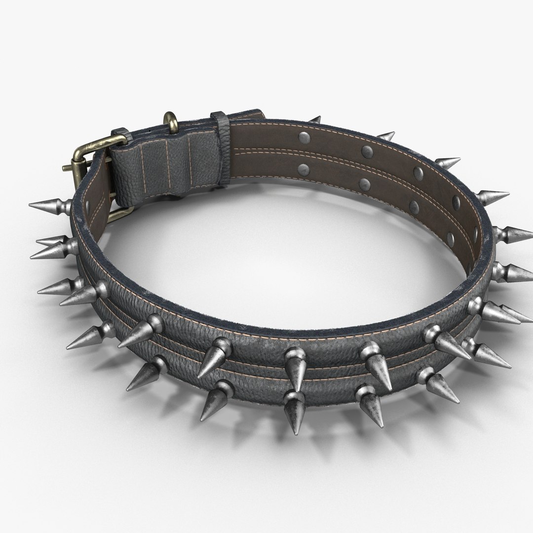 3d model spiked dog collar https://p.turbosquid.com/ts-thumb/x7/3CiEGS/Y3y0f5u6/dog_collar2_3/jpg/1452258220/1920x1080/fit_q87/4ecde3c30a04ab2d903c241acd2c450401c4ab91/dog_collar2_3.jpg