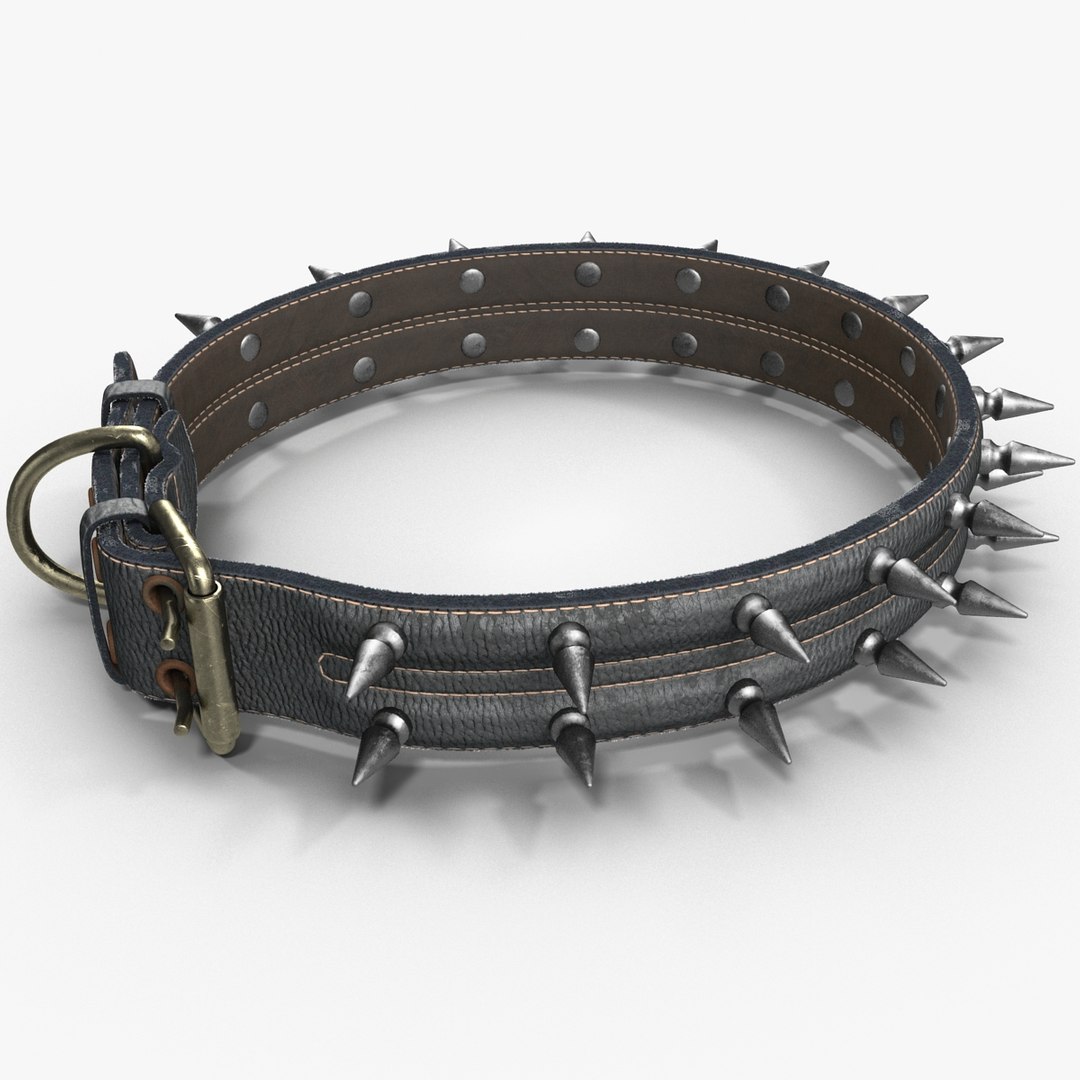 3d model spiked dog collar https://p.turbosquid.com/ts-thumb/x7/3CiEGS/dBe8IXhw/dog_collar2_2/jpg/1452258220/1920x1080/fit_q87/ff3b236055423047fa32d63aa300e3675d97e307/dog_collar2_2.jpg