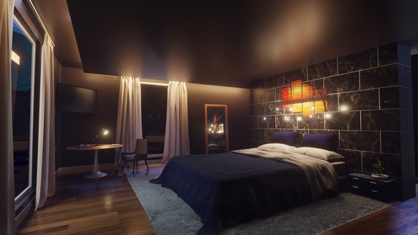 modelo 3d Cuarto - TurboSquid 1638417