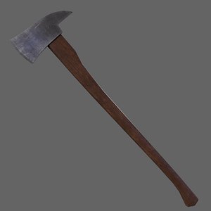 3D model PBR Fire Axe V2d