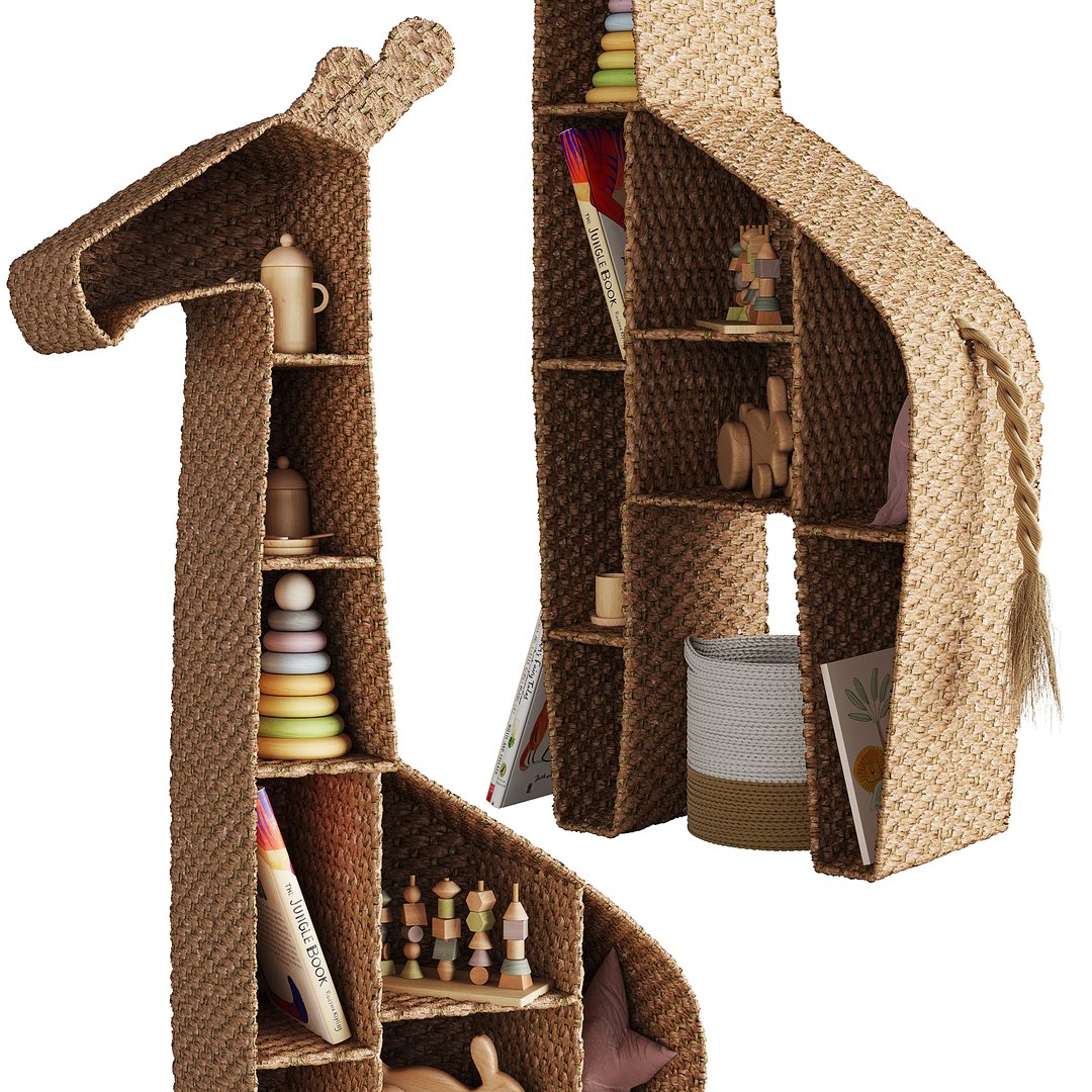 Children Room Toys And Furniture Set 02 3D Model - TurboSquid 2001894