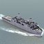 3d lpd-24 assault ship model