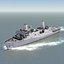 3d lpd-24 assault ship model