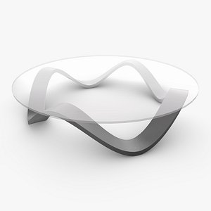 Dancing Circular Wavy Table model