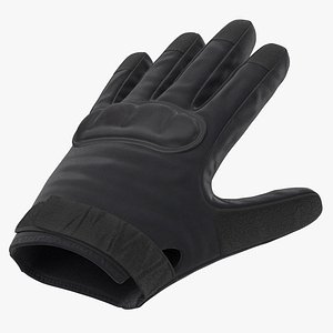 max police riot gear glove