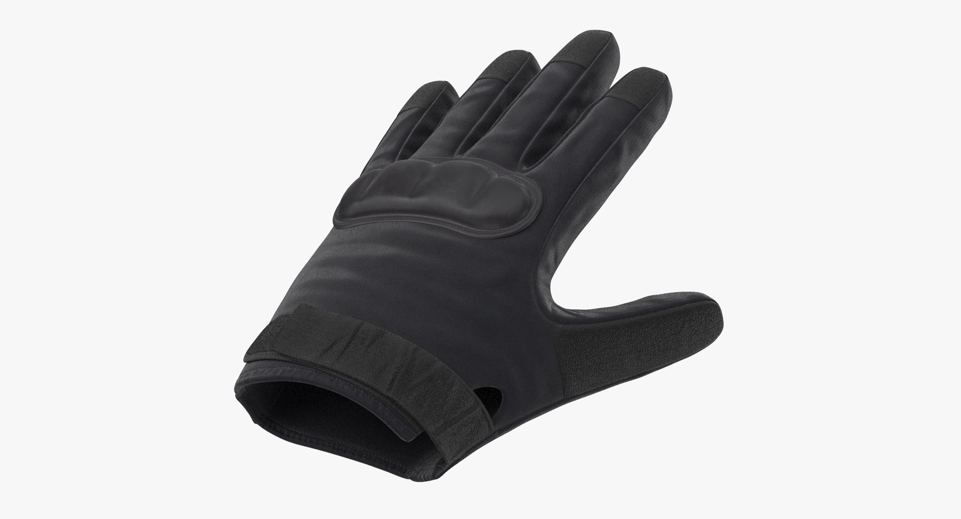 max police riot gear glove