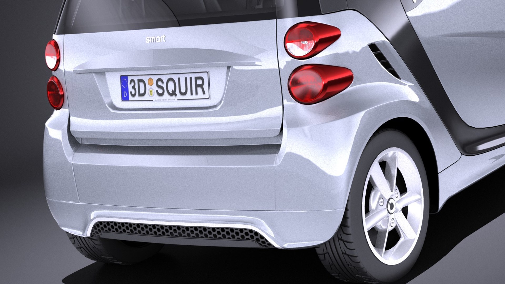 Smart 42 Fortwo Model - TurboSquid 1235653