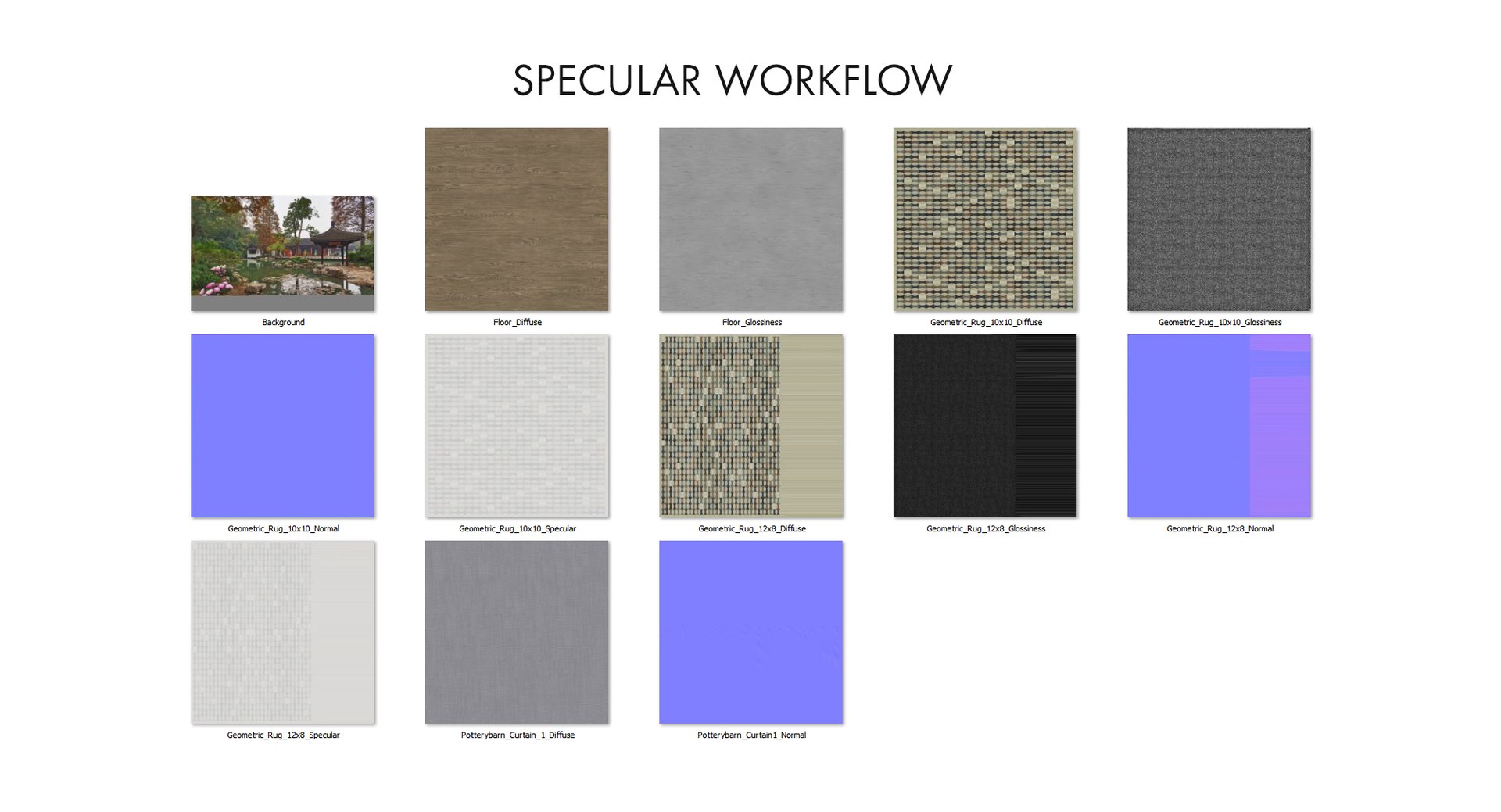 3D Realistic Geometric Rugs - TurboSquid 1463424