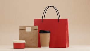 3D Takeaway set