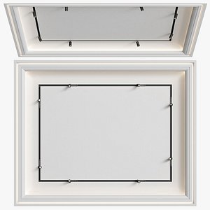 3D model Modern ceiling RJ Easy Design 03