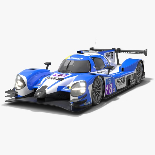 Muehlner Motorsport Duqueine D08 Le Mans Prototype LMP3 3D model