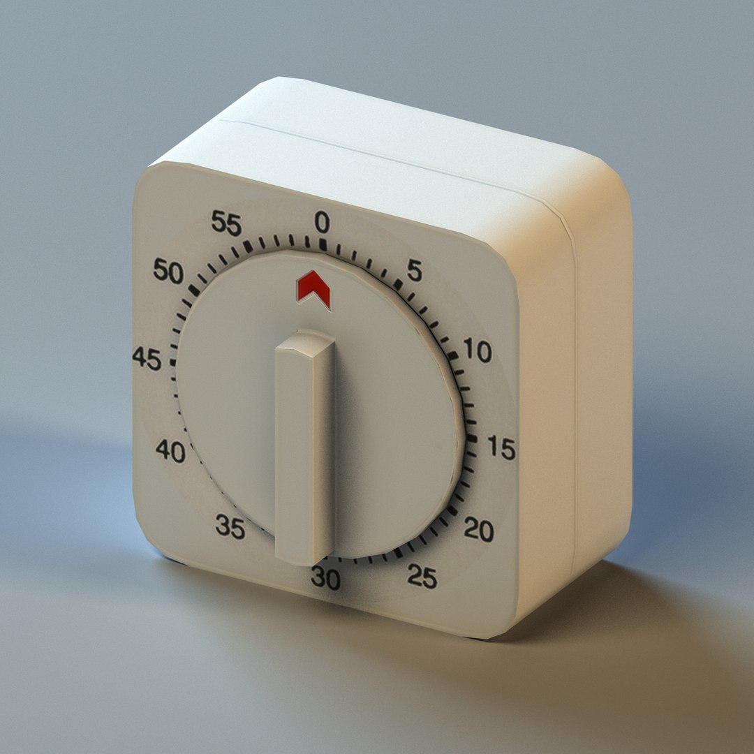Free 3D Kitchen Timer - TurboSquid 1581192