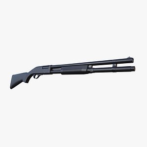 remington 870 3D model