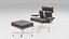 Sillón moderno estilo Bauhaus - Modelo 3D de células madre PBR