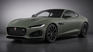Jaguar F-Type R Coupe 2021 3D Model 3D model