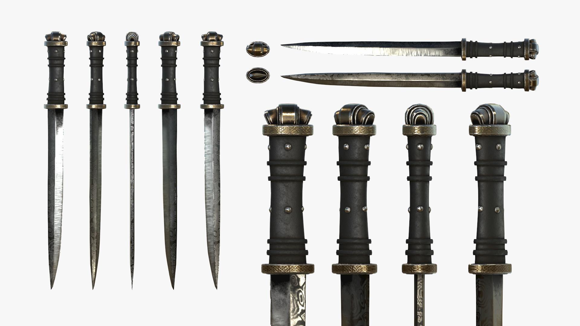 3D Fantasy RPG Sword Blade Knife Cleaver Longsword Shortsword Falchion Gladius Cutlass Jian Claymore Broadsword Katana Odachi Shamshir Scimitar Machete Saber Flamberge Zweihander Sappara Khopesh Seax Collection https://p.turbosquid.com/ts-thumb/x7/bYhDTX/sl/ts_urp_1080p_12.02.2023_234429/jpg/1676217635/1920x1080/fit_q87/e157c0e0391d18dbb5fa0929214c8c85b90033e3/ts_urp_1080p_12.02.2023_234429.jpg