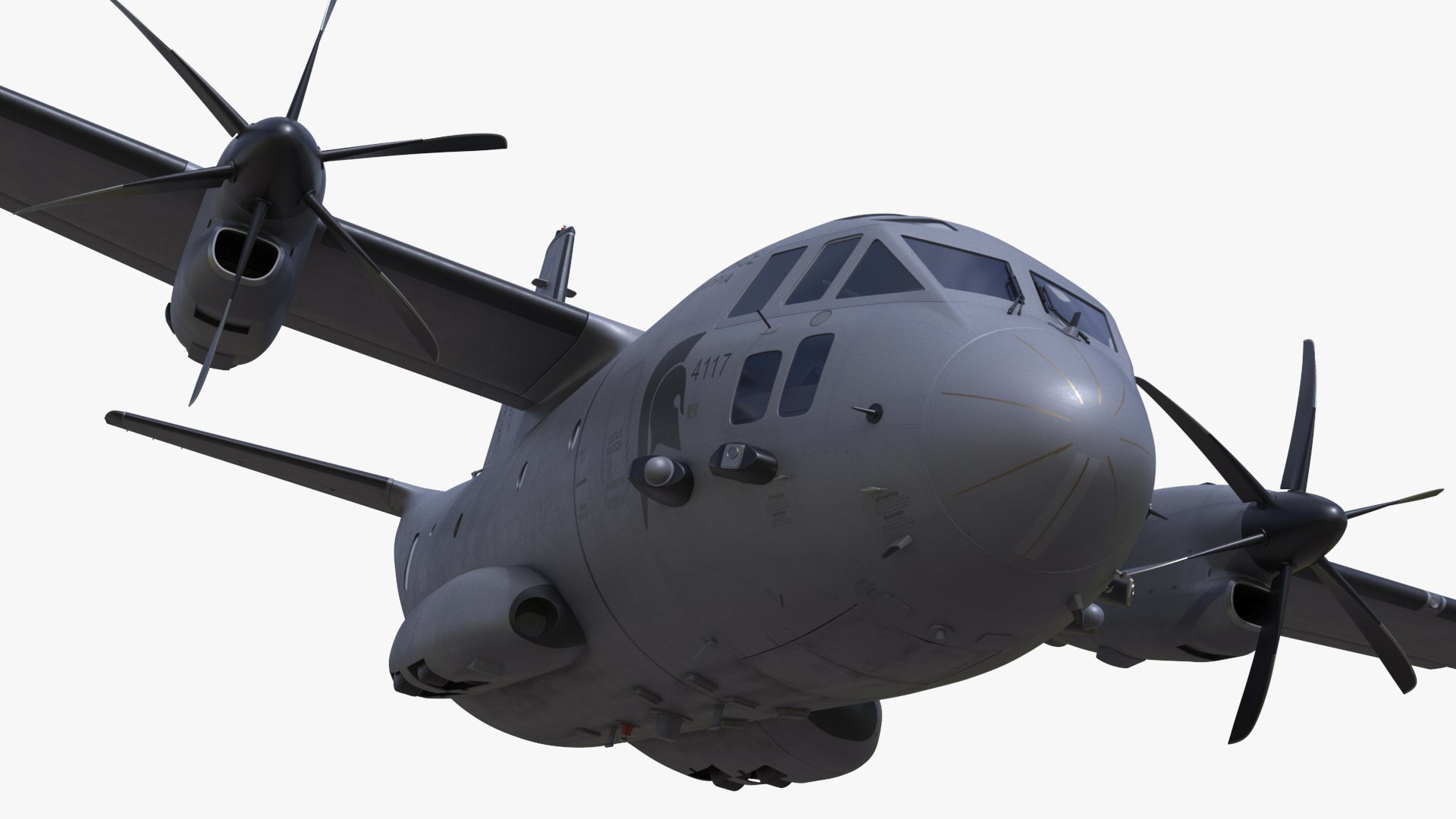 Alenia C-27J Spartan Greece Flight 3D model preview