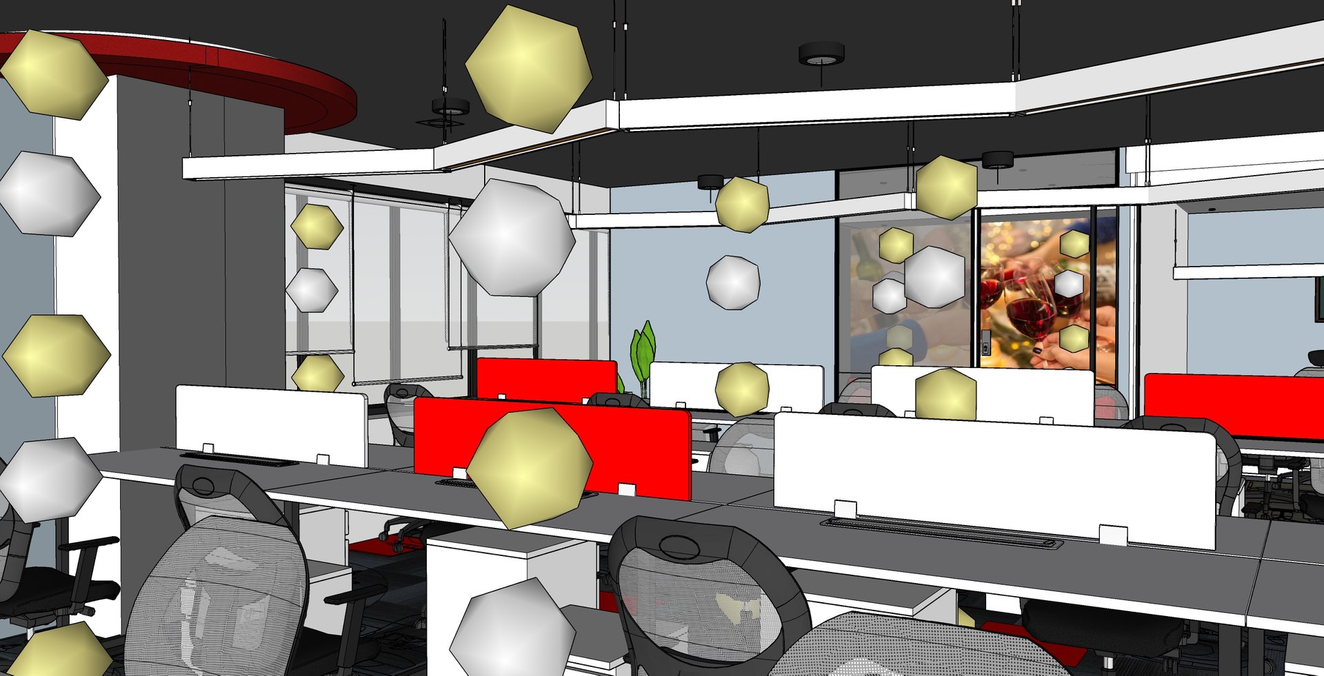 3D Office Interior - TurboSquid 2238509