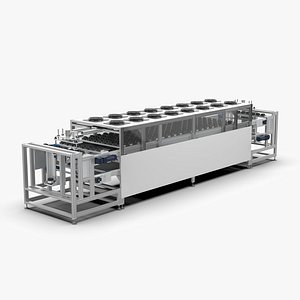 BMC Plastic Sealed Stator Cooling Line 3D