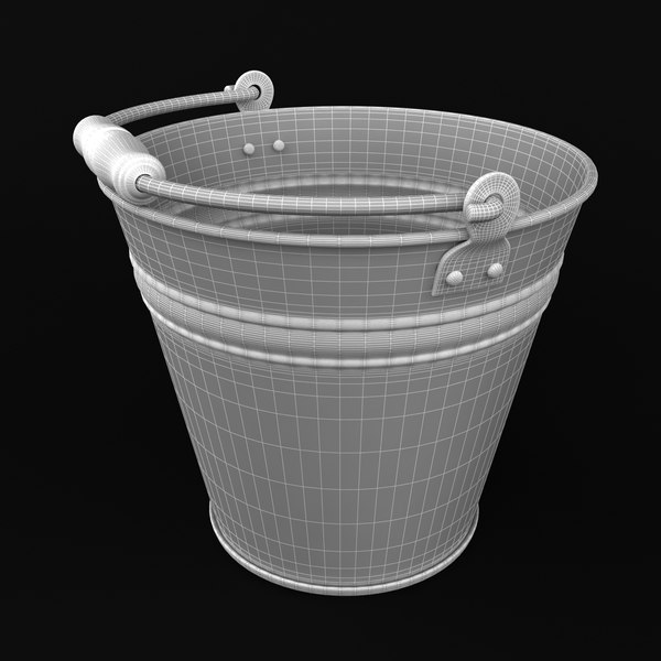 bucket 3d dxf