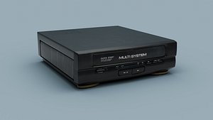 Retro VHS Player Video Recorder