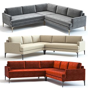 West Elm Andes L-Shaped Sofa