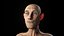 Realistic Cartoonish Old Man with Facial Moves