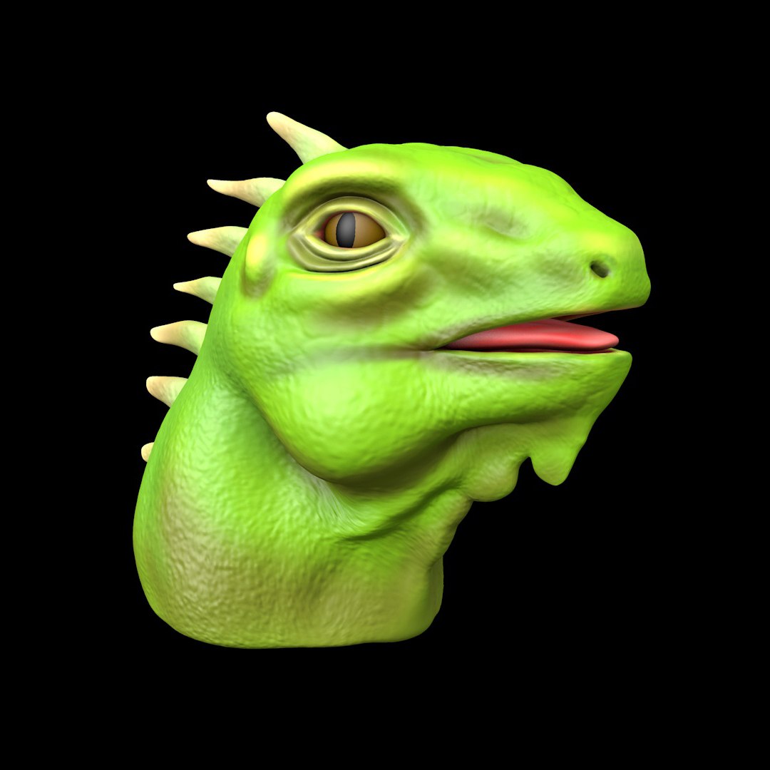 Free 3D Iguana - TurboSquid 1833548