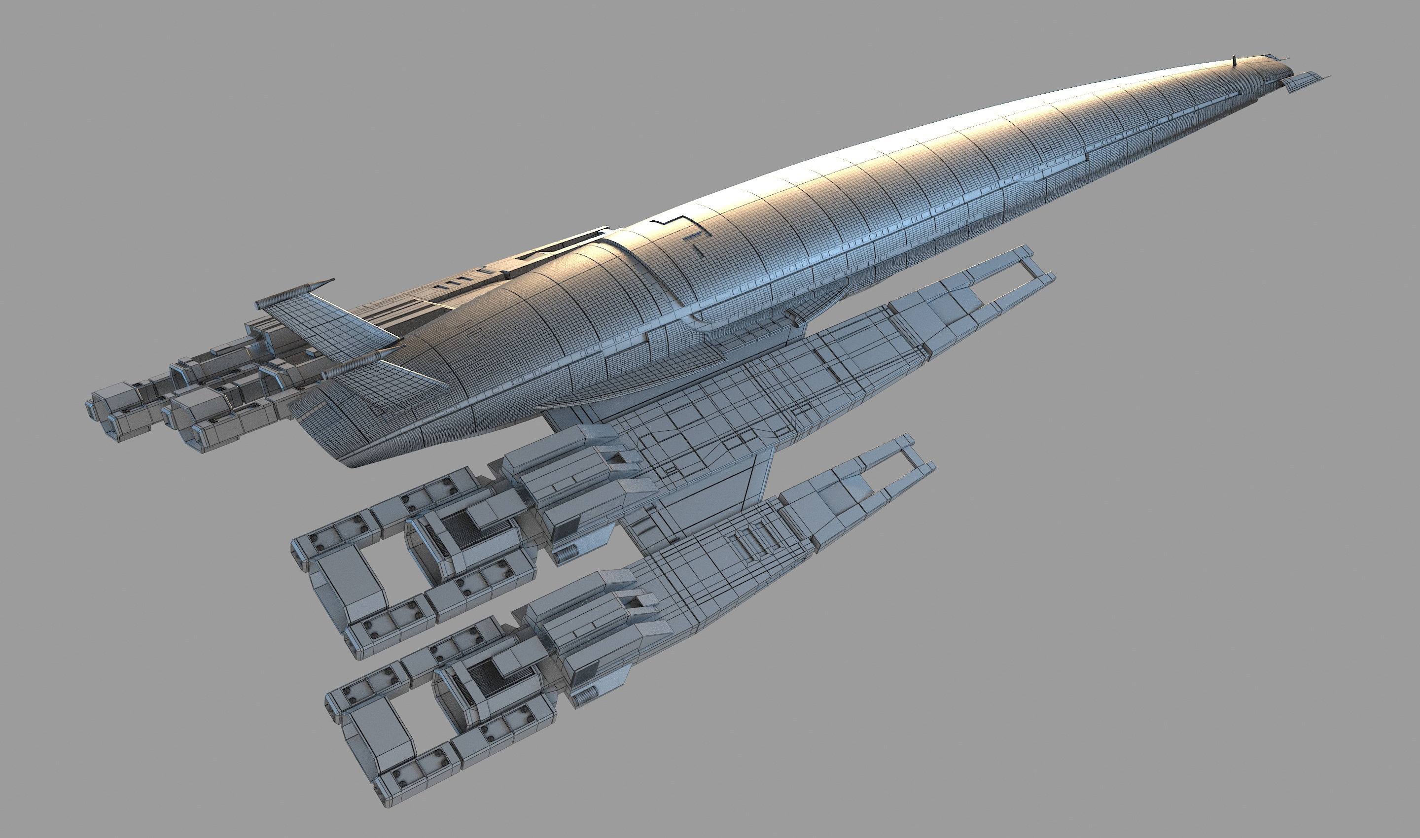 3d Model Normandy Sr 2 Mass Effect Turbosquid 1848983