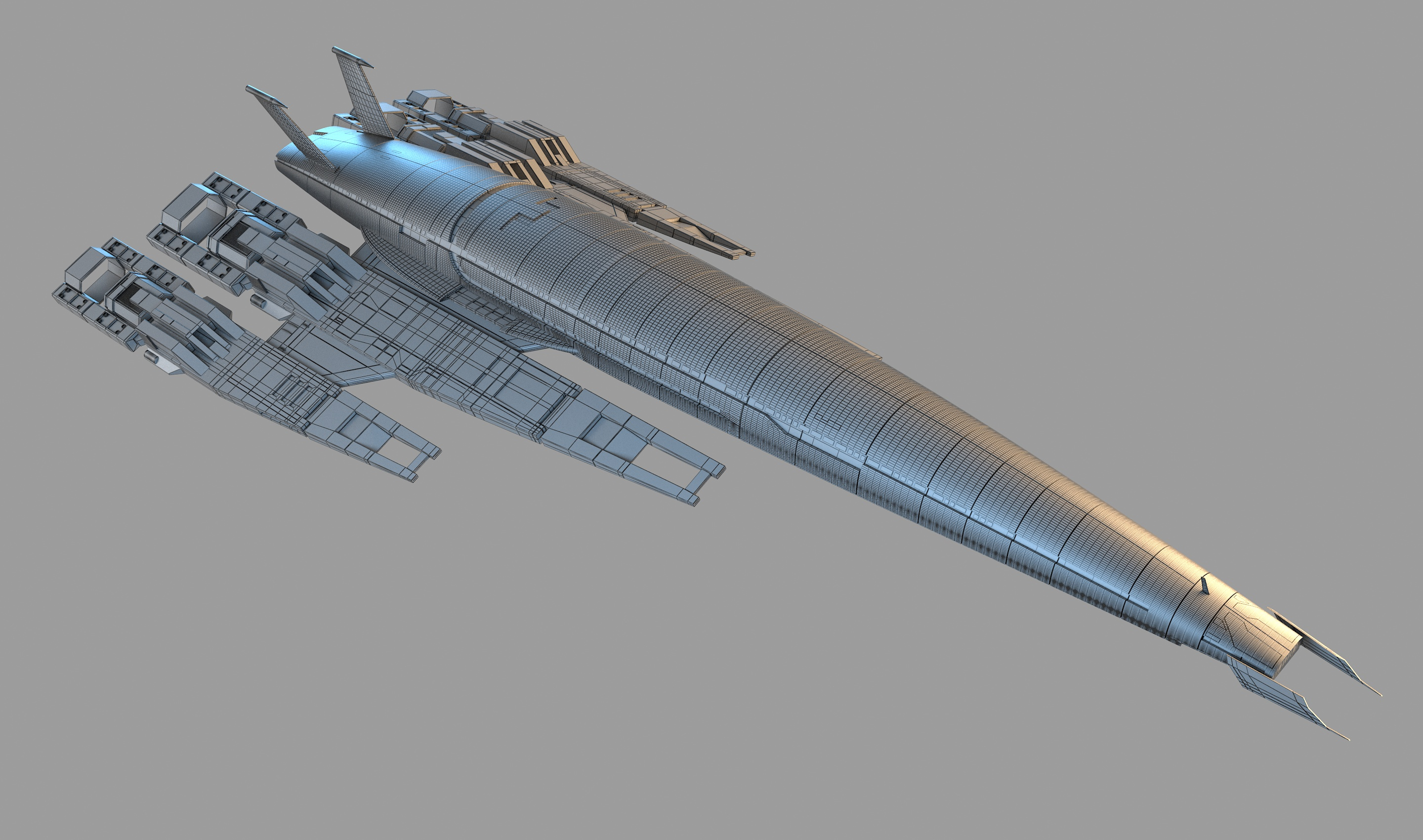 3d Model Normandy Sr 2 Mass Effect Turbosquid 1848983