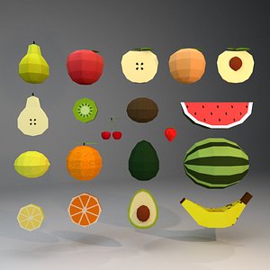 Fruit pack for Unreal or Unity