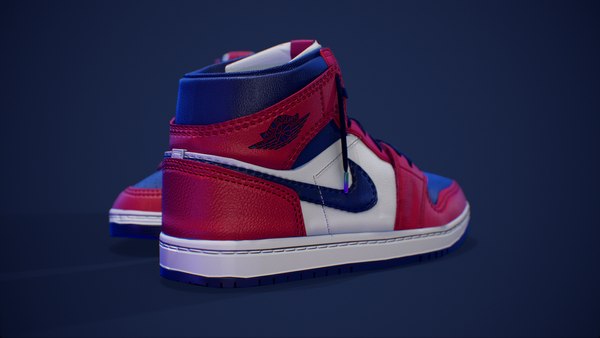 Jordan 1 Dior | 3D model