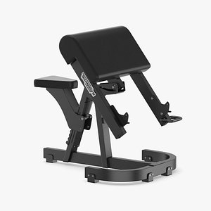 3D model gym fitness weight