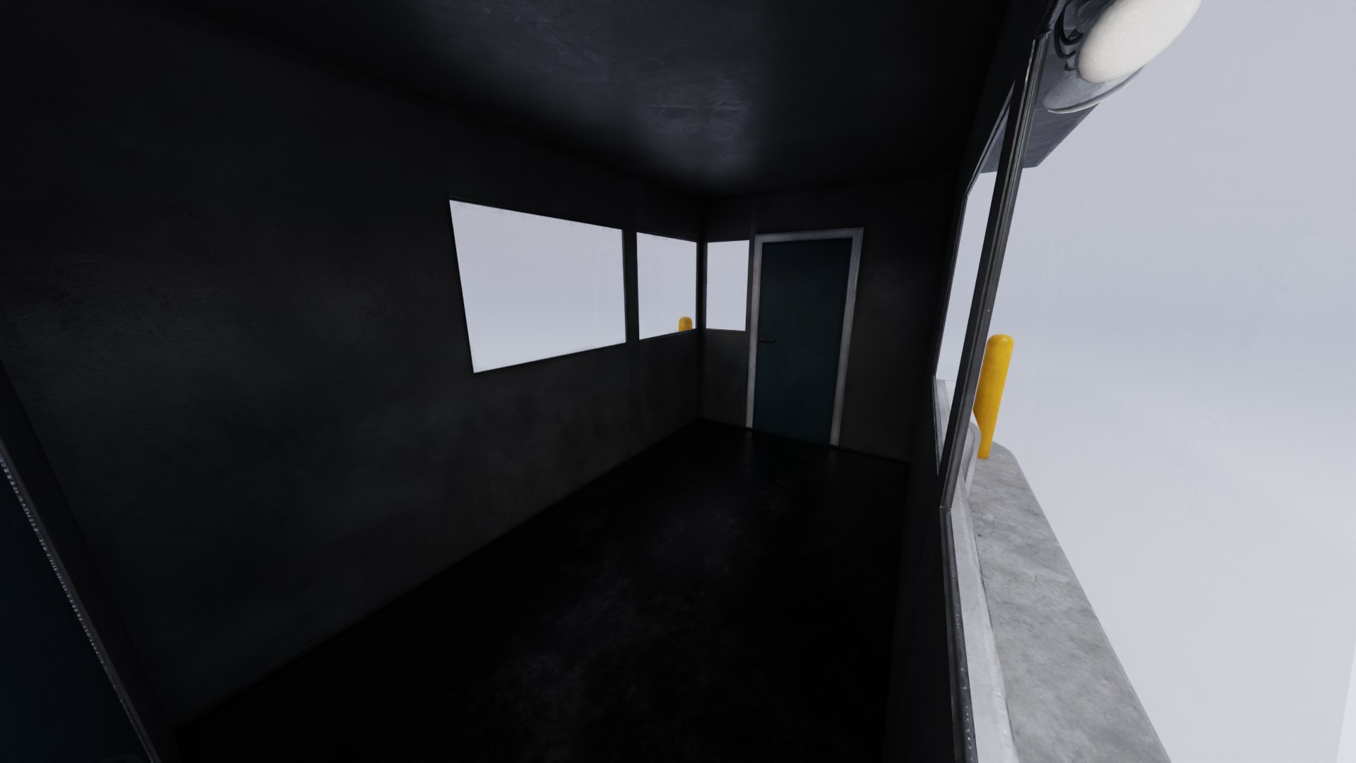 3D Guard Shack With 4K Textures Model - TurboSquid 2048319