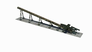 V1 Bomb and Launch Rails