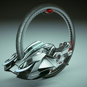 3D Monocycle 10 model