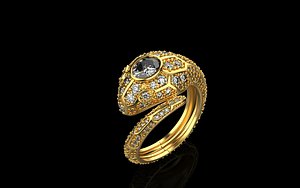 3D Ring Snake 1161