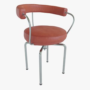 red stools 3D model