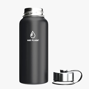H2O Flask Water Bottle Set