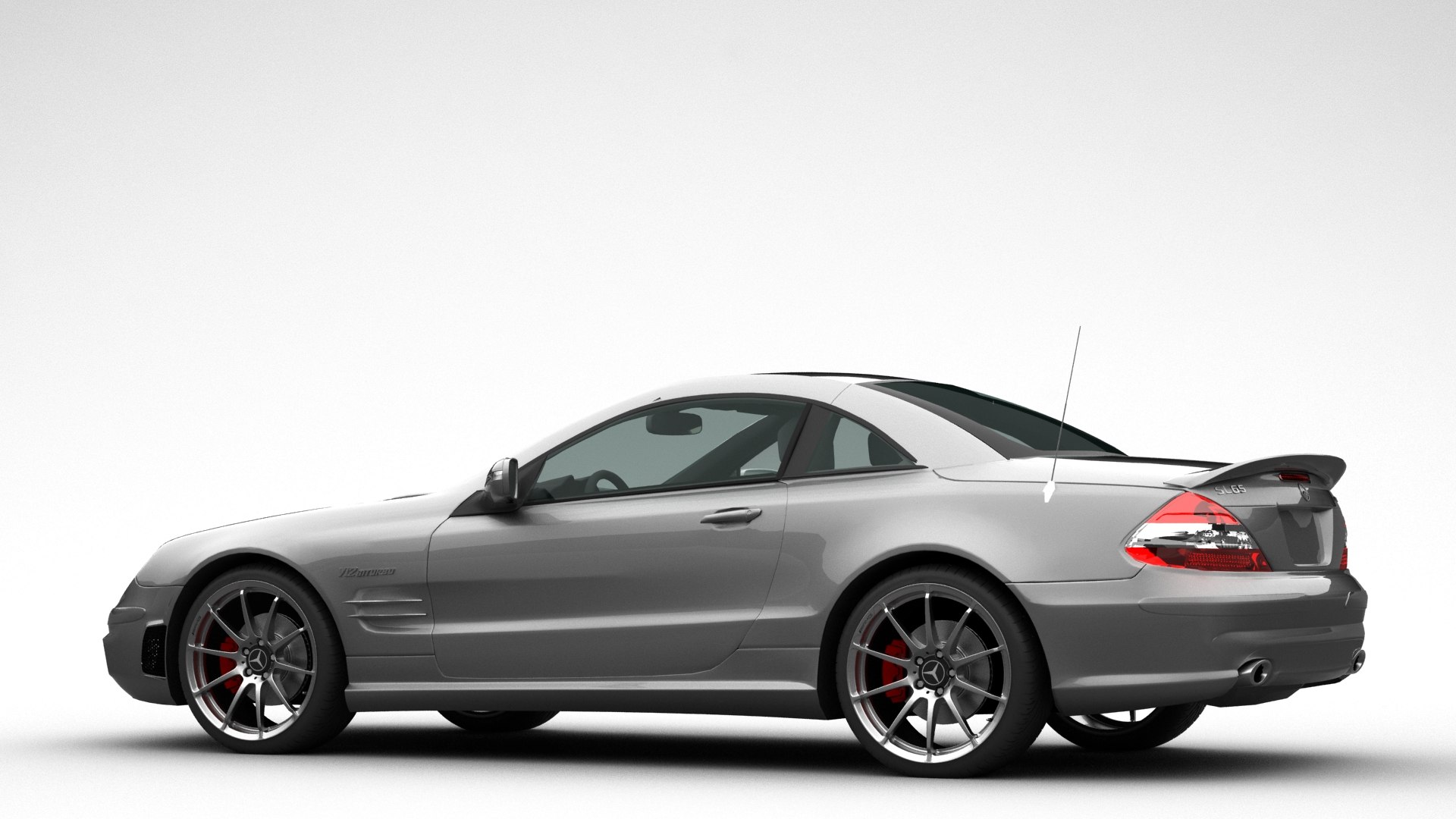 Mercedes Benz SL65 AMG R230 3D Model - TurboSquid 2010138