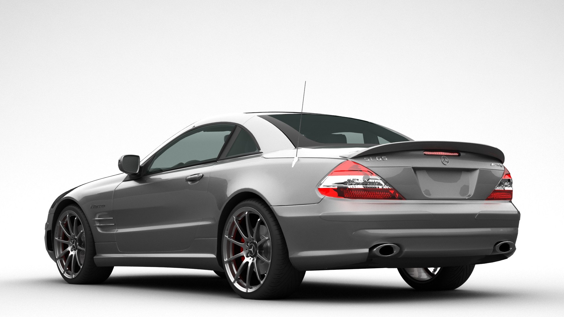 Mercedes Benz SL65 AMG R230 3D Model - TurboSquid 2010138