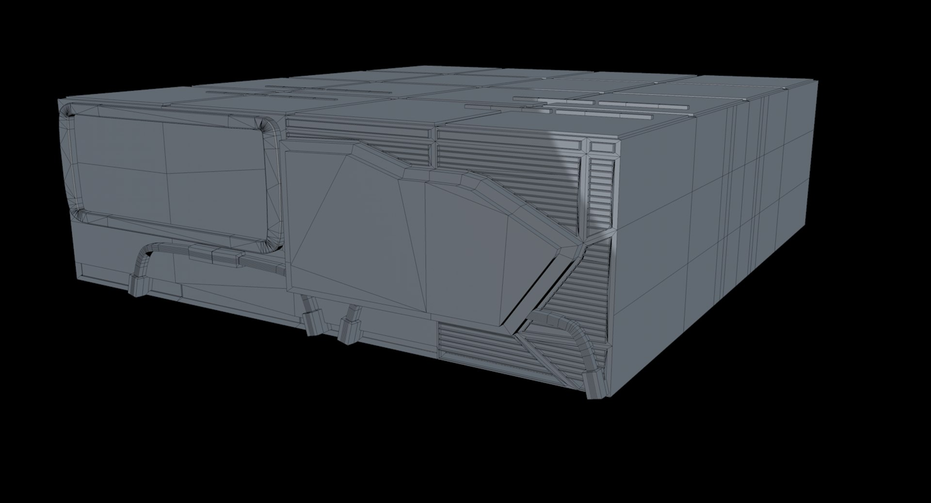 3D Model Sci Fi Room - TurboSquid 1519562