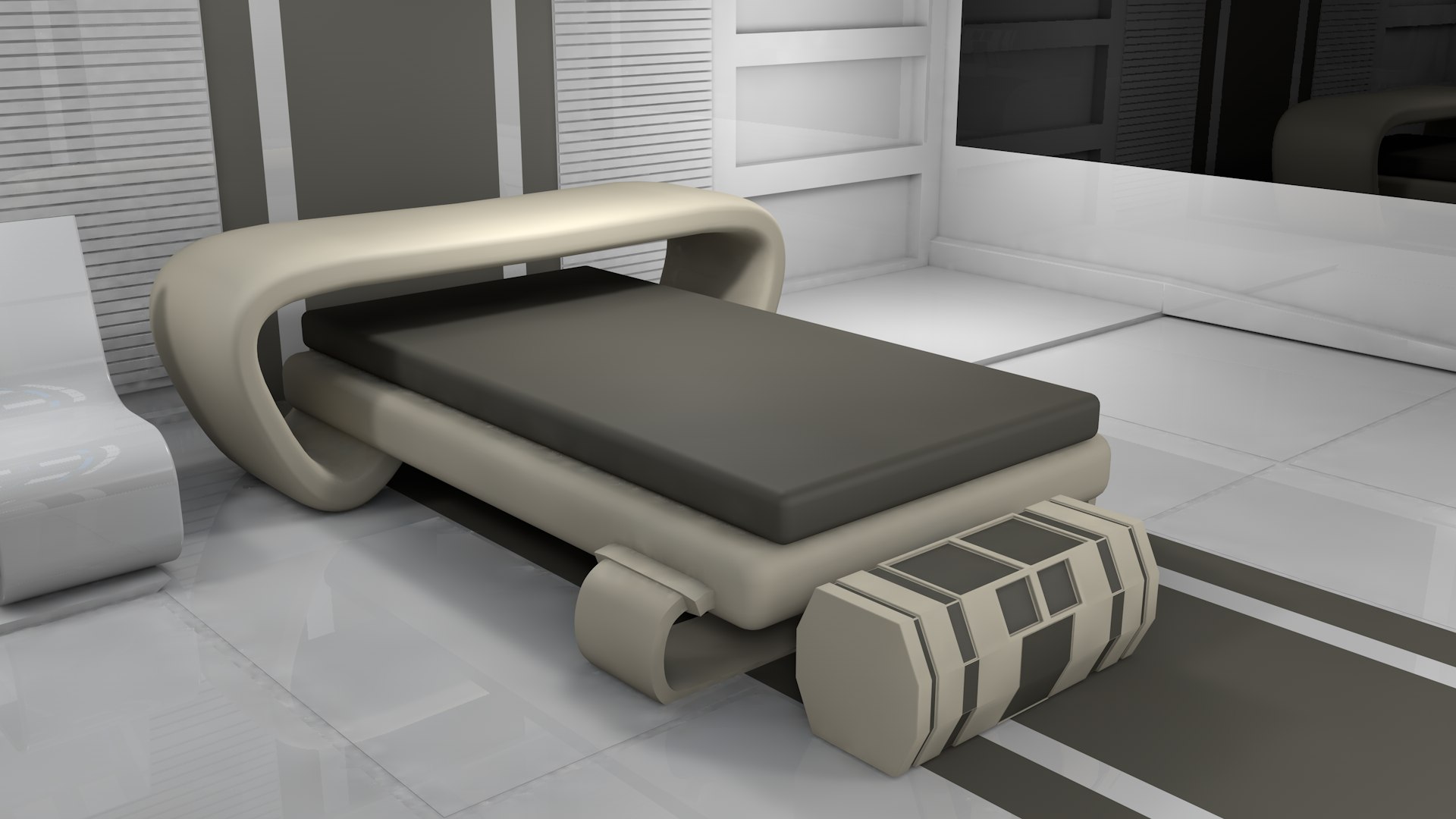 3D Model Sci Fi Room - TurboSquid 1519562