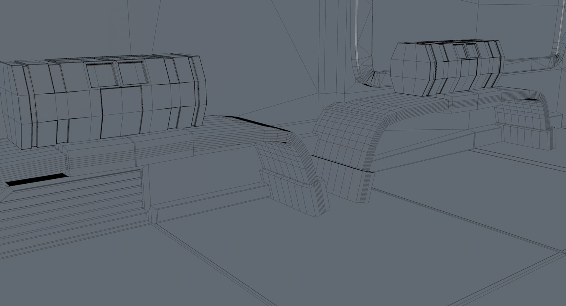 3D Model Sci Fi Room - TurboSquid 1519562