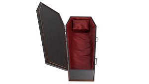 Coffin Box Maya Rigged