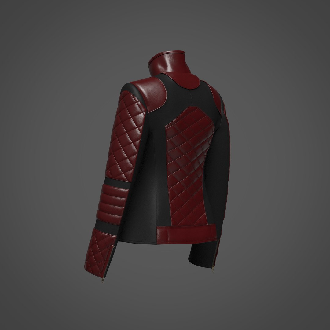 Womens Jacket 3D Model - TurboSquid 2242080